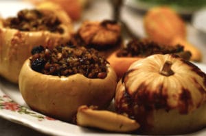 کدو حلوایی شکم پر