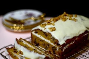 کیک هویج با کرم