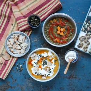 عدسی کدو حلوایی