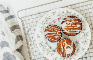 مافین آرد جو دو سر