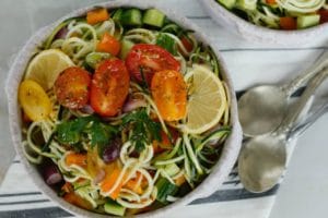 سالاد کدو سبز