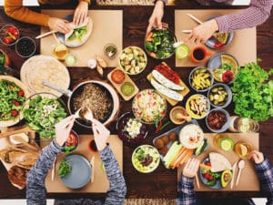 غذای خارجی ساده