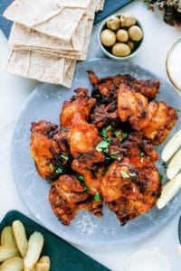 غذای لبنانی با مرغ