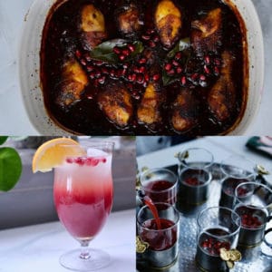 انواع خوراکی ها با انار