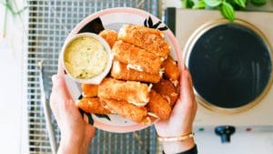 طرز تهیه پنیر موزارلای سوخاری