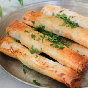 طرز تهیه بورک سیگاری