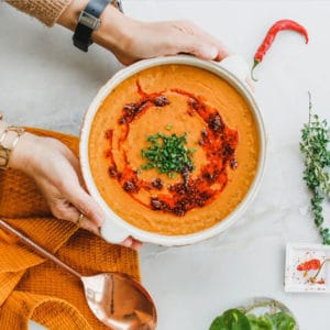 سوپ دال عدس ترکی