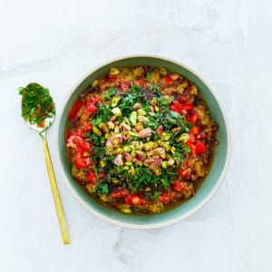 پیش غذای بادمجان ترکی