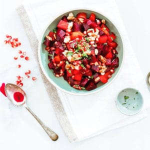 سالاد ترکی لبو برای زمستان