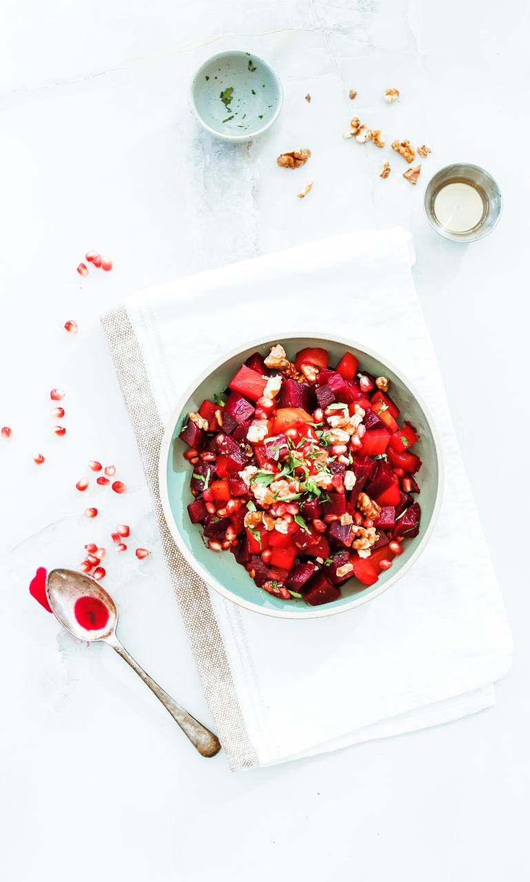 سالاد ترکی لبو برای زمستان