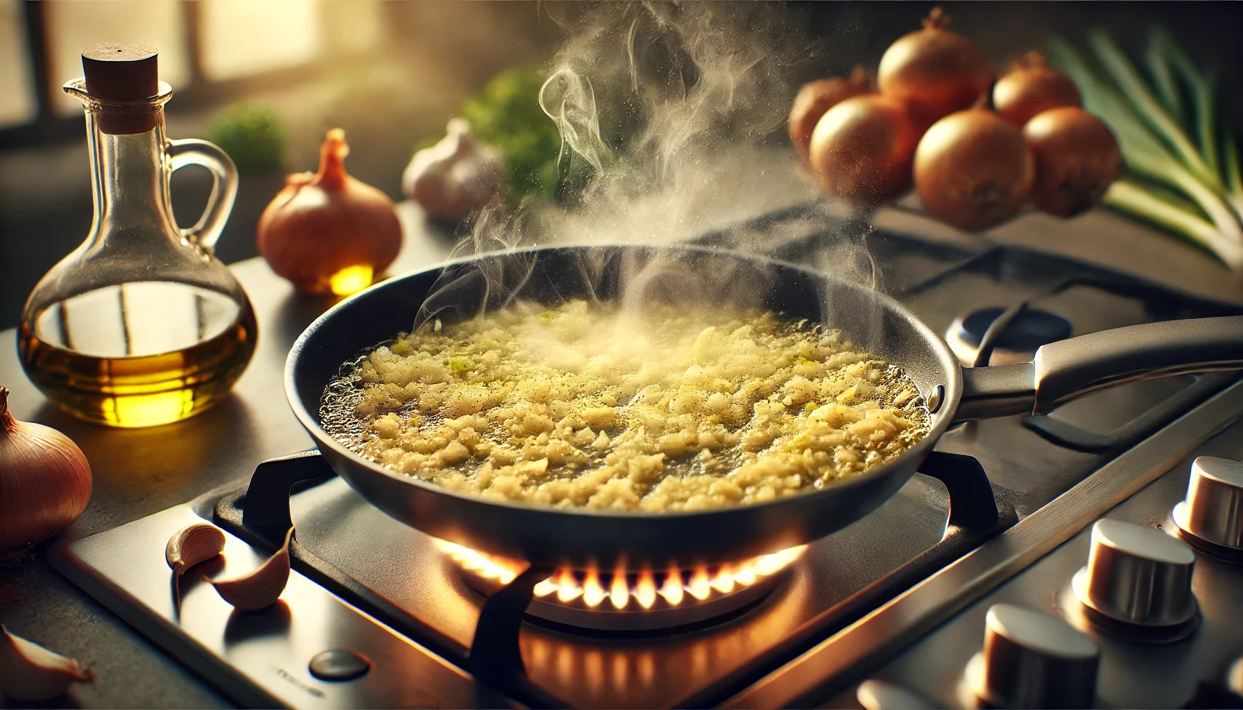 پیاز رو تفت میدم