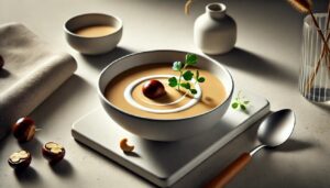 سوپ شاه بلوط آلمانی (Kastaniensuppe)