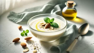 سوپ بادام اسپانیایی