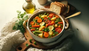 سوپ سبزیجات اسپانیایی