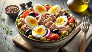 سالاد پروتئینی با تن ماهی (Ensalada Murciana)