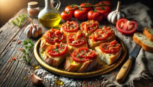 نان و گوجه فرنگی اسپانیایی (Pa Amb Tomàquet)
