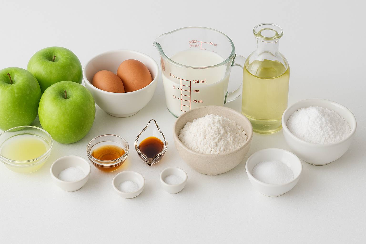 حلقه‌های سیب سرخ شده دسر اتریشی (Apfelradln)