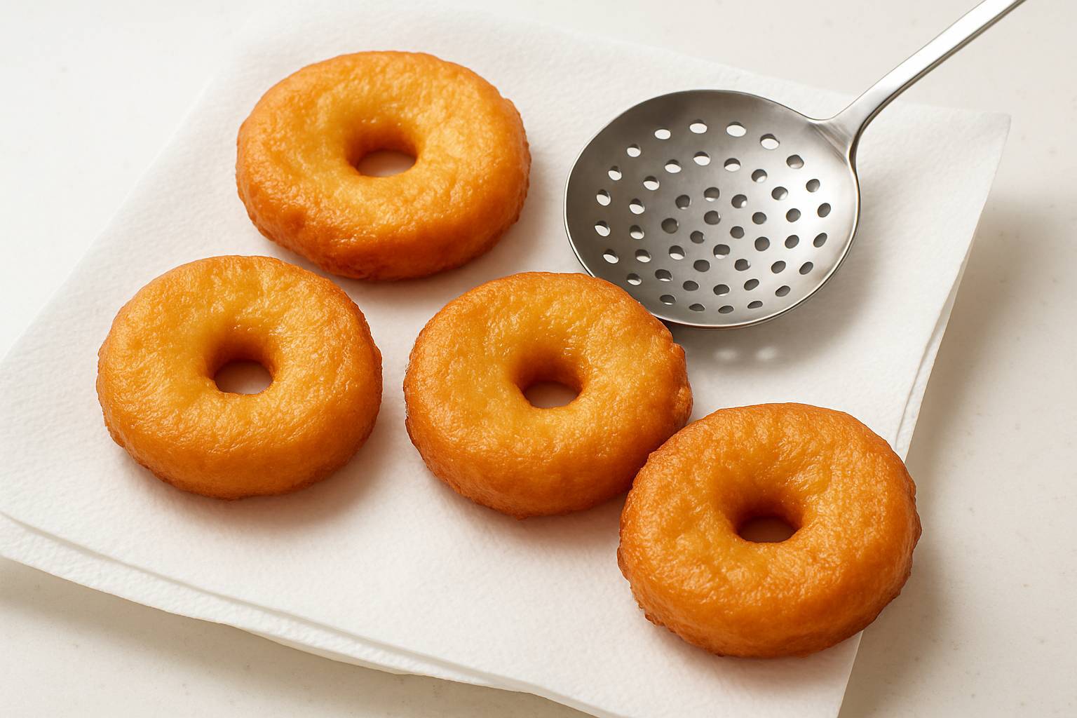 حلقه‌های سیب سرخ شده دسر اتریشی (Apfelradln)