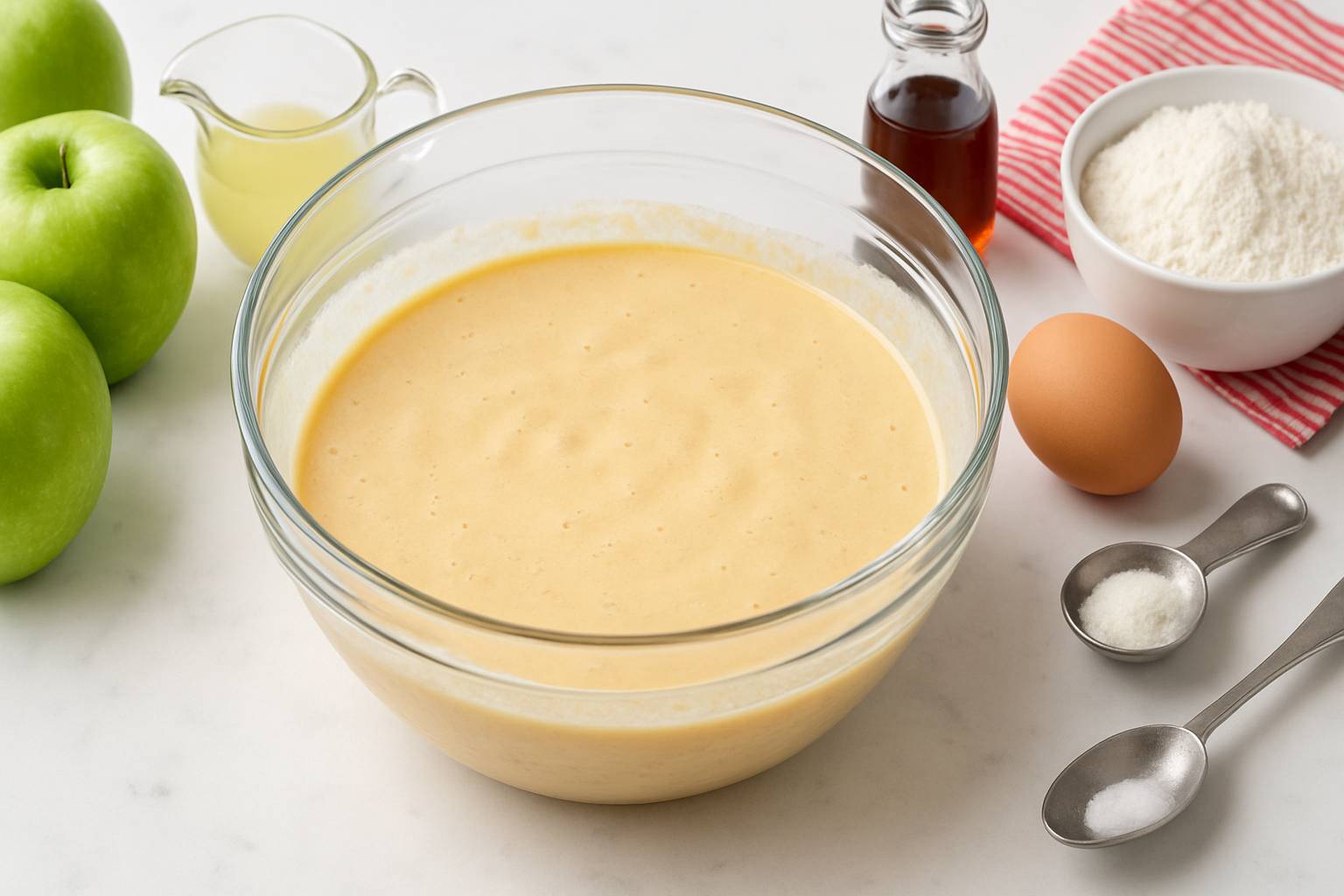 حلقه‌های سیب سرخ شده دسر اتریشی (Apfelradln)