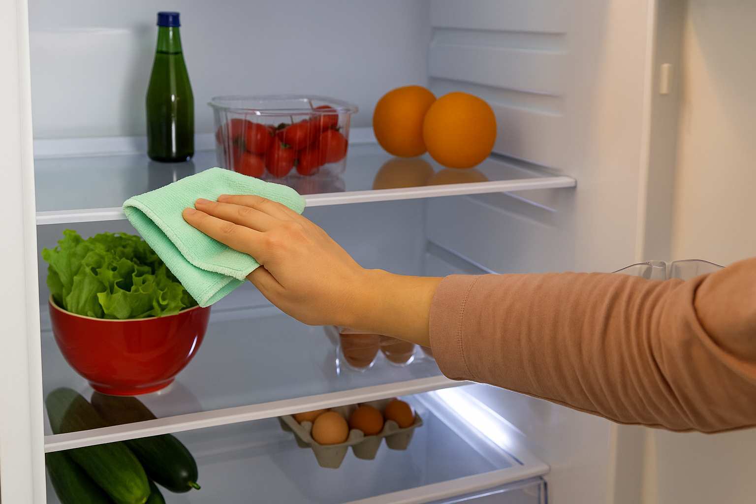 ۱۰ عادت ساده برای داشتن آشپزخانه تمیز و آرام