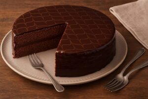 کیک شکلاتی اتریشی تورت ساخر (Sachertorte)