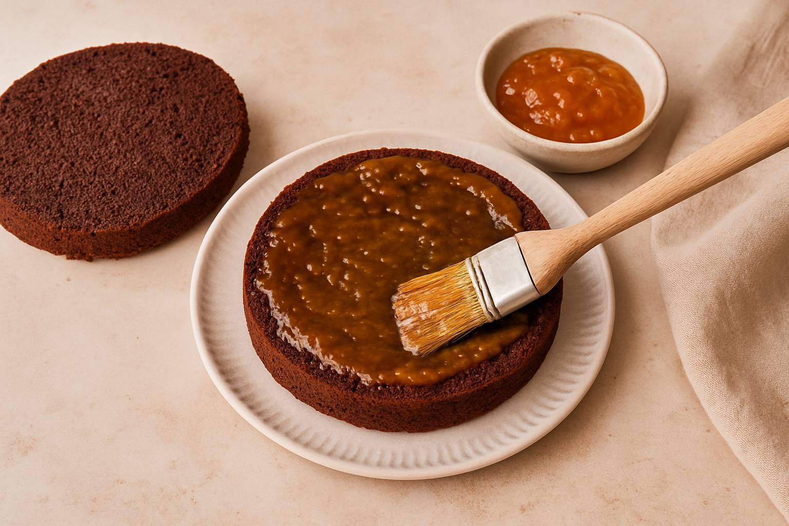 کیک شکلاتی اتریشی تورت ساخر (Sachertorte)