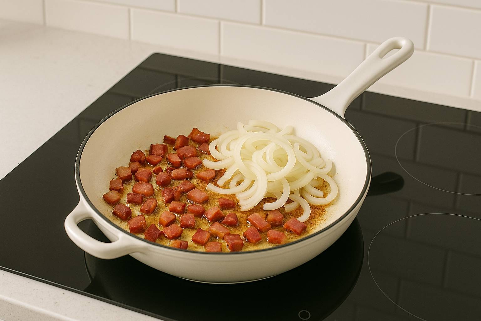 املت بیکن و گوشت اتریشی؛ تیولر گرستل (Tiroler Gröstl)