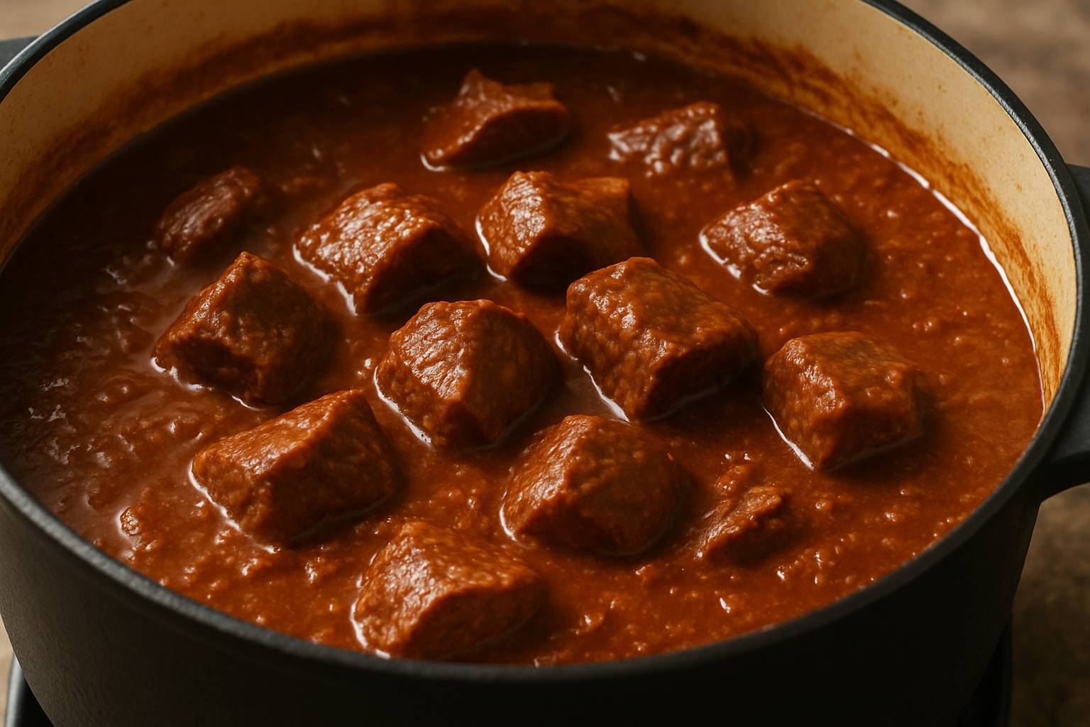 خوراک گوشت گاو اتریشی - وینر سافتگولاش (Wiener Saftgulasch)