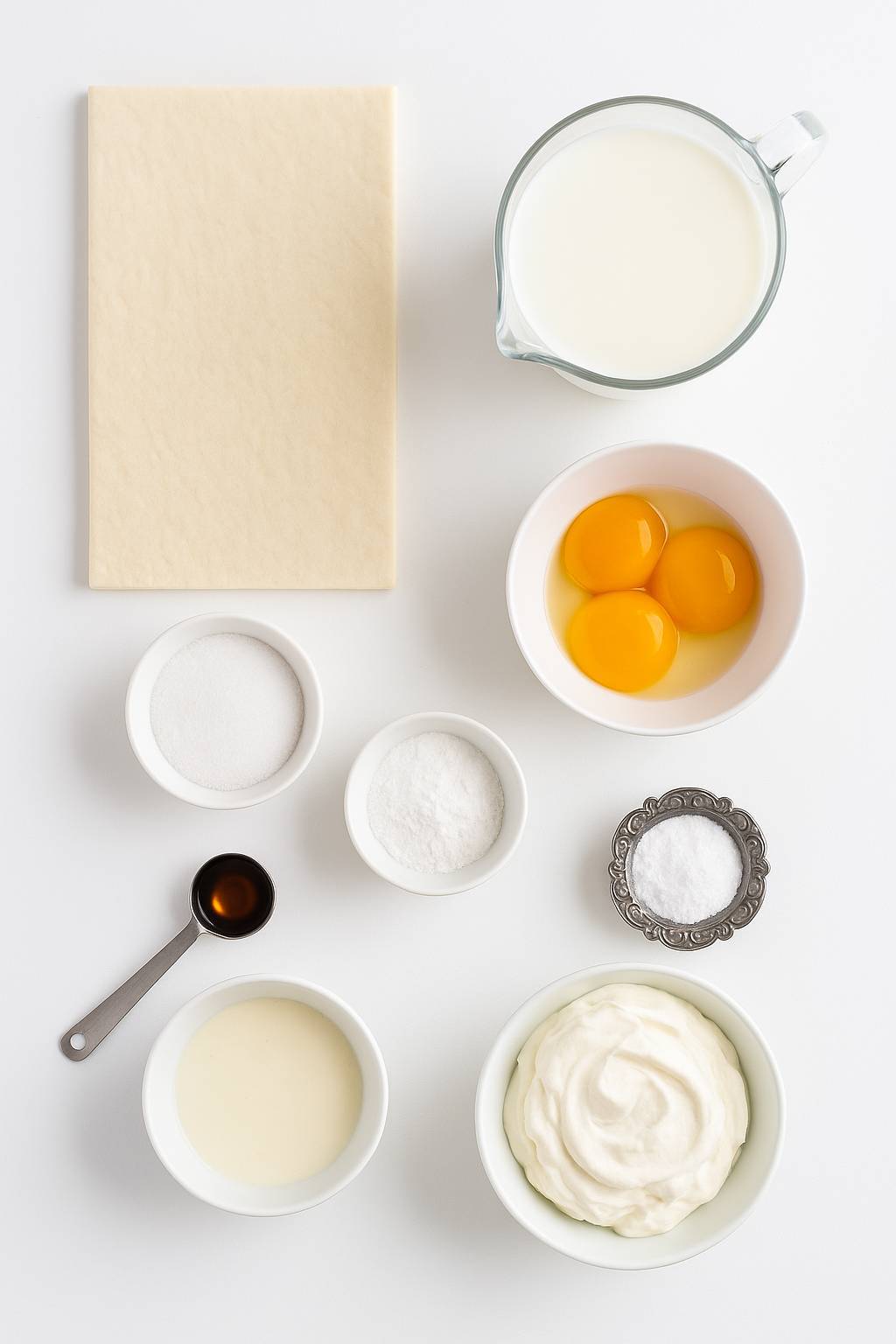 دسر لطیف اتریشی کِریم‌شنته (Cremeschnitte)