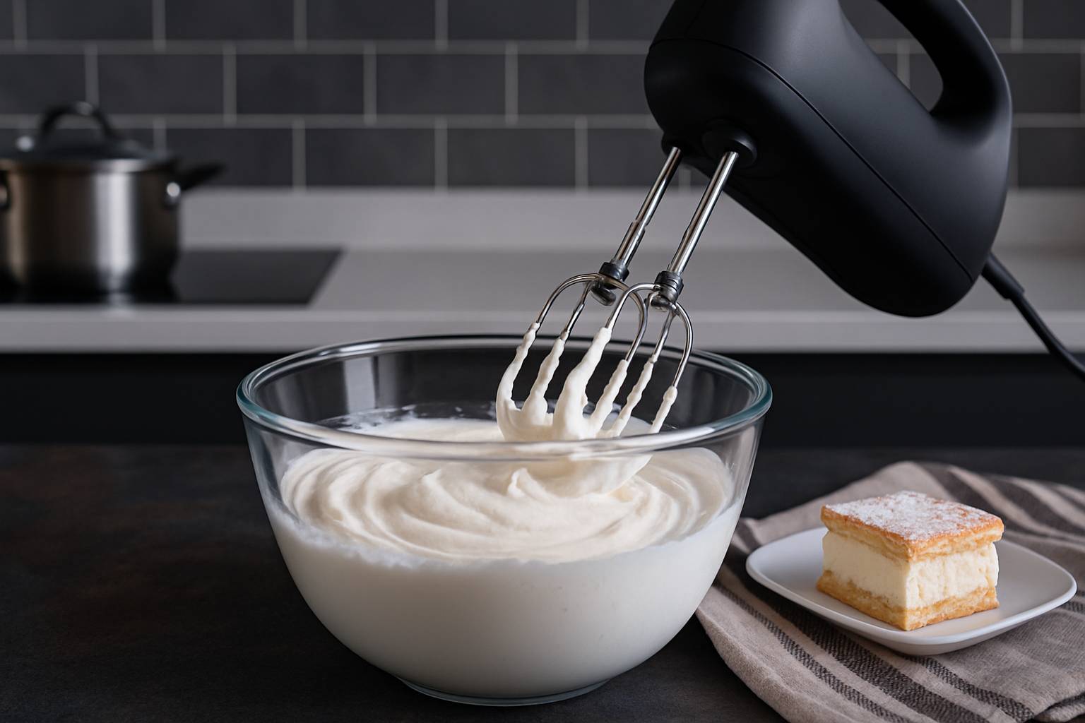 دسر لطیف اتریشی کِریم‌شنته (Cremeschnitte)