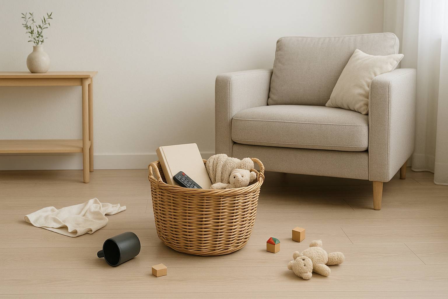 تمیزکاری قبل از مهمانی، با ریتمی آهسته و آگاهانه