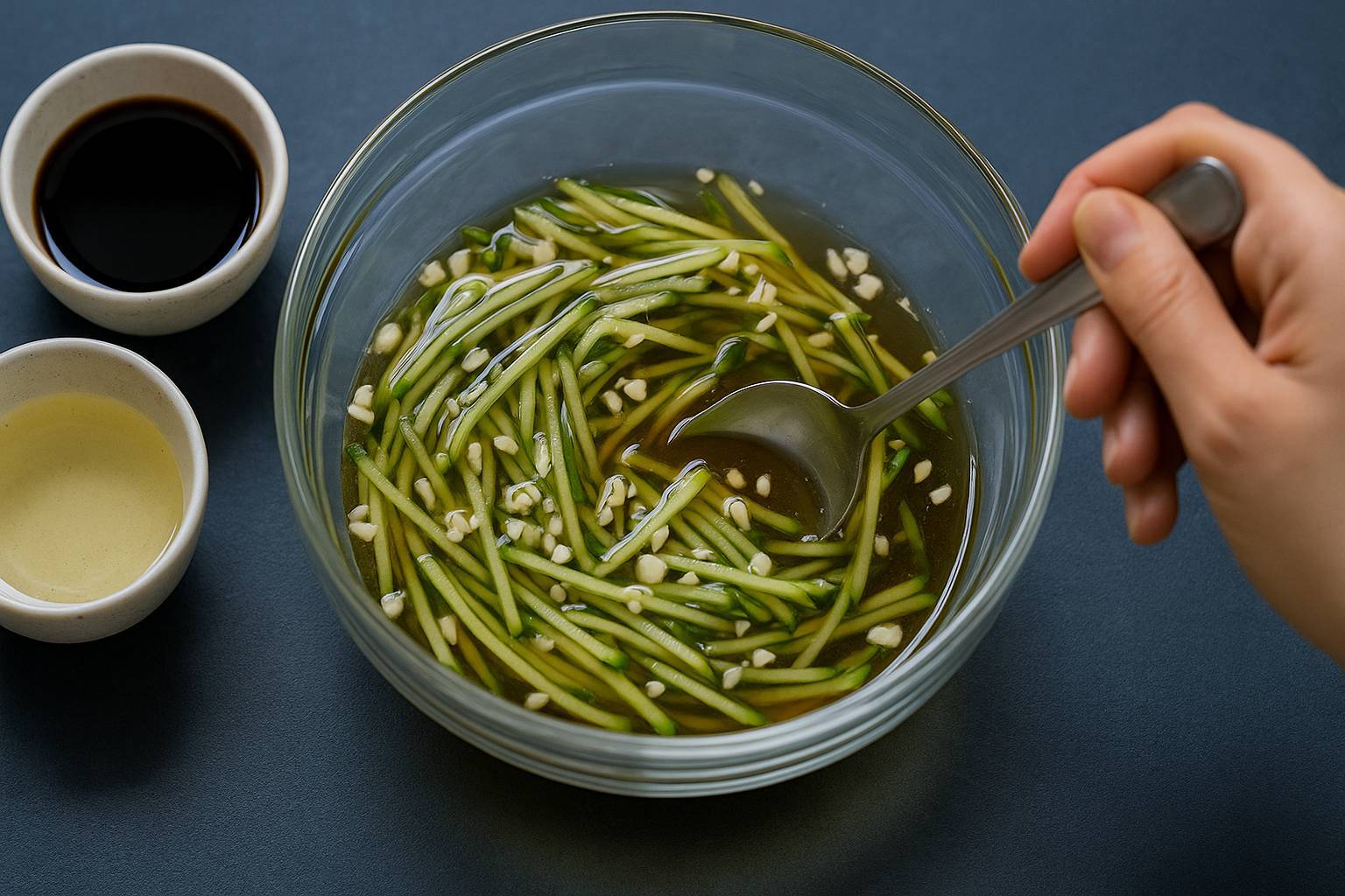 سوپ سرد خیار کره‌ای (اویی نَنگ‌گوک)