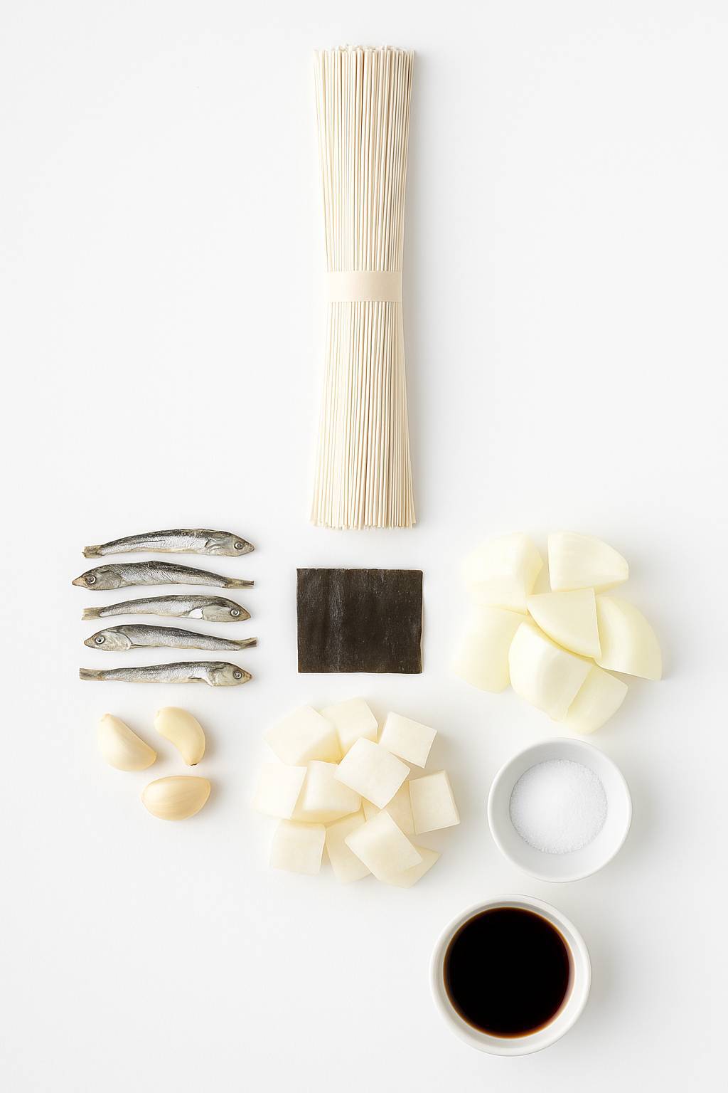 سوپ نودل جشن کره‌ای (گوکسو)