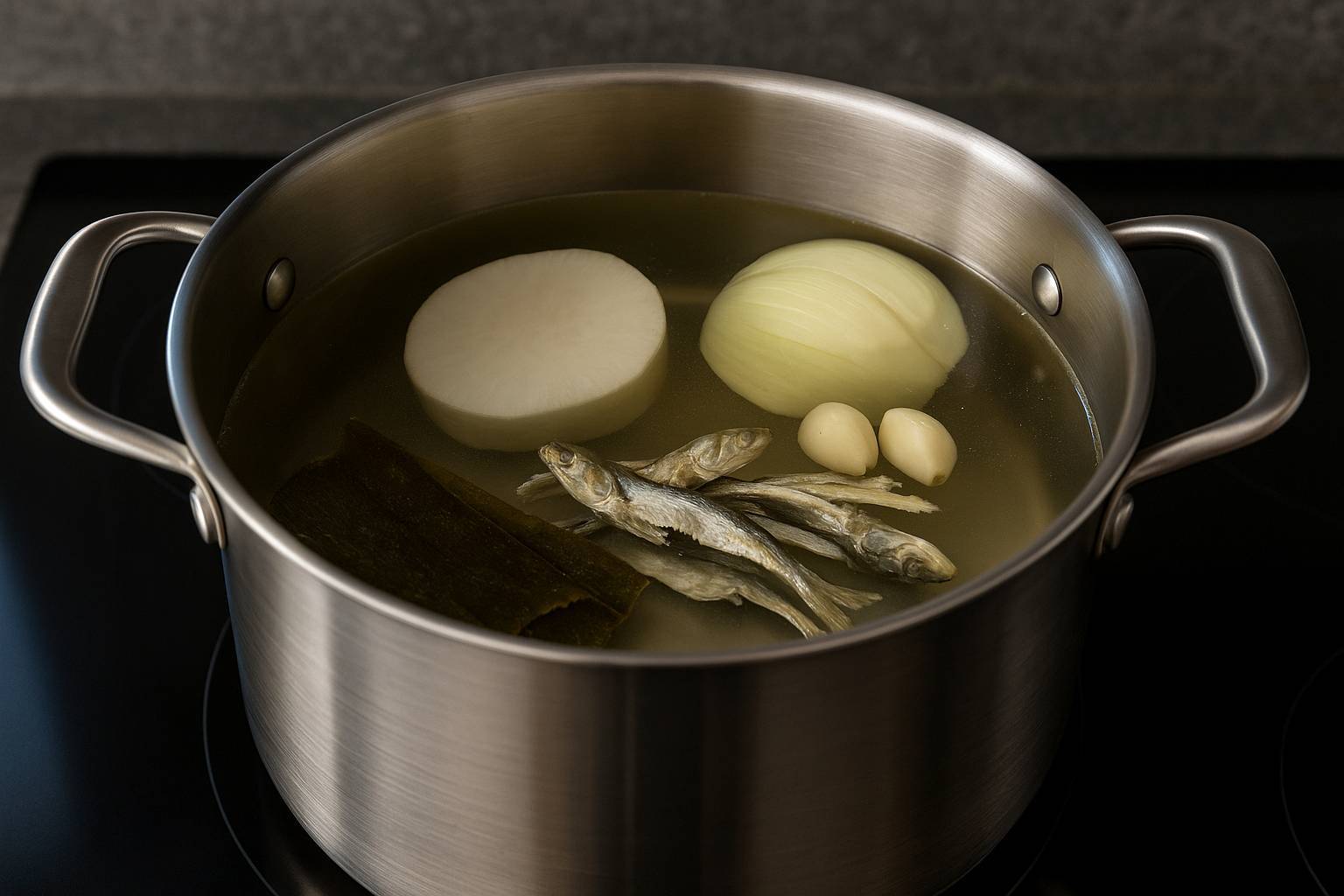 سوپ نودل جشن کره‌ای (گوکسو)