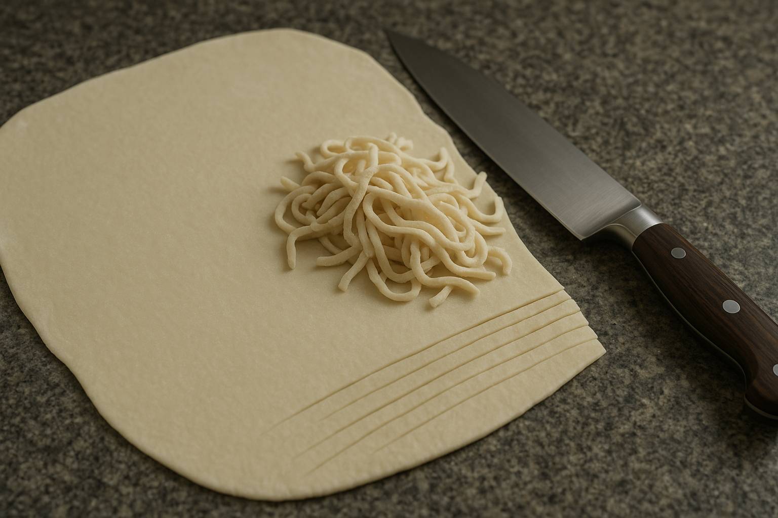 سوپ نودل دست ساز کره‌ ای (کالگوکسو)